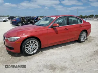 2014 BMW 3 Series 328i xDrive with VIN WBA3B3C59EJ977670, listed as a Copart auction lot 55281475 with 128,937 mi miles and Salvage Title. Bid and sale history available at carsss.com. Image 1.