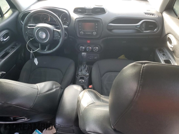 2017 Jeep Renegade Latitude with VIN ZACCJABB7HPG59973, listed as a Copart auction lot 76463964 with 164,130 mi miles and Salvage Title. Bid and sale history available at carsss.com. Image 8.