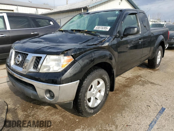 2010 Nissan Frontier SE with VIN 1N6AD0CW6AC407617, listed as a Copart auction lot 53075205 with 169,777 mi miles and Salvage title. Bid and sale history available at DreamBid. Image 1.