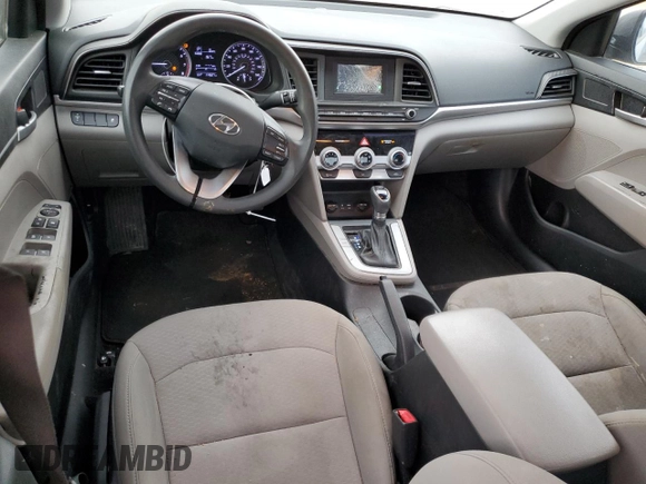 2019 Hyundai Elantra SE with VIN 5NPD74LFXKH489078, listed as a Copart auction lot 48174455 with 114,627 mi miles and Salvage Title. Bid and sale history available at DreamBid. Image 8.