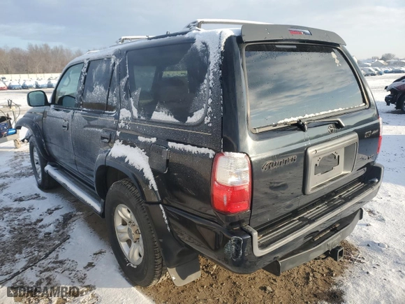 2001 Toyota 4Runner SR5 with VIN JT3HN86R210349868, listed as a Copart auction lot 87835015 with 189,398 mi miles and Salvage Title. Bid and sale history available at carsss.com. Image 2.