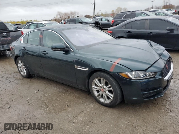 2017 Jaguar XE 25t Premium with VIN SAJAD4BG0HA964339, listed as a Copart auction lot 80205464 with 39,264 mi miles and Salvage Title. Bid and sale history available at carsss.com. Image 4.