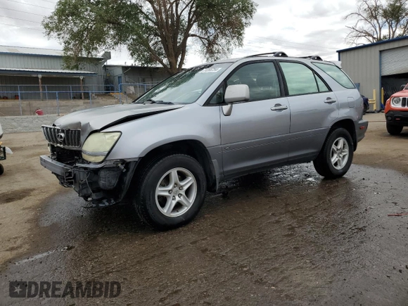 2002 Lexus RX 300 with VIN JTJHF10UX20276082, listed as a Copart auction lot 71266754 with 224,421 mi miles and Salvage Title. Bid and sale history available at carsss.com. Image 1.