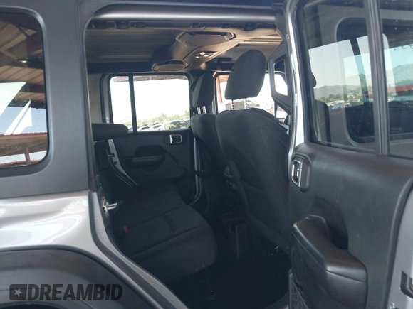 2019 Jeep Wrangler Unlimited Sport S z VIN 1C4HJXDG7KW557682, wystawiony jako IAAI lot #42586742 z przebiegiem 49 741 mil mil oraz . Historia ofert i sprzedaży dostępna na DreamBid. Obrazek 8.