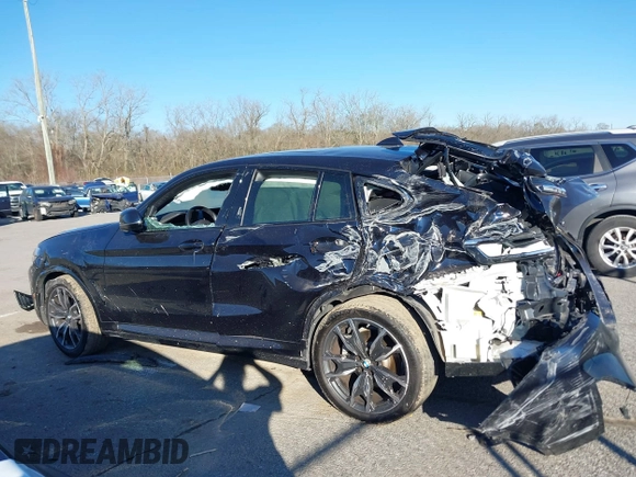 2023 BMW X4 xDrive30i with VIN 5UX33DT00P9S00002, listed as a IAAI auction lot 41674075 with 30,442 mi miles and . Bid and sale history available at DreamBid. Image 13.