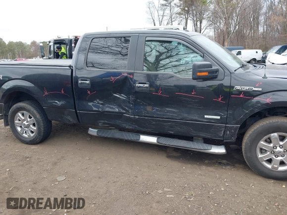 2013 Ford F-150 XL with VIN 1FTFW1ET4DFB13826, listed as a IAAI auction lot 42010957 with 209,848 mi miles. Bid and sale history available at carsss.com. Image 6.