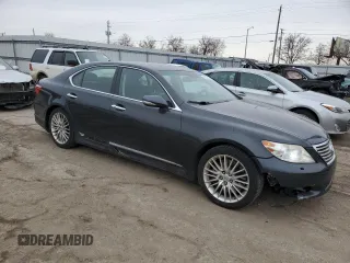 2011 Lexus LS 460 z VIN JTHBL5EF4B5103792, wystawiony jako Copart lot #42876635 z przebiegiem 127 906 mil mil oraz Szkoda całkowita • Salvage title. Historia ofert i sprzedaży dostępna na DreamBid. Obrazek 4.