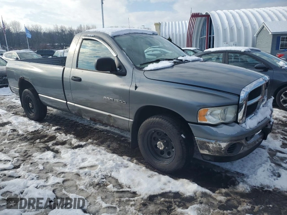 2005 Dodge 1500 SLT with VIN 1D7HA16NX5J602534, listed as a Copart auction lot 83456754 with 192,865 mi miles and Salvage Title. Bid and sale history available at carsss.com. Image 4.