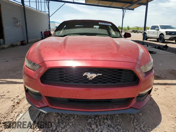 2017 Ford Mustang V6 with VIN 1FA6P8AM3H5257406, listed as a Copart auction lot 63330435 with Not provided miles and Salvage title. Bid and sale history available at DreamBid. Image 5.