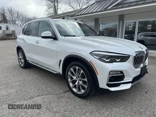 2019 BMW X5 xDrive40i with VIN 5UXCR6C56KLK99829, listed as a IAAI auction lot 41902835 with 165,939 mi miles. Bid and sale history available at carsss.com. Image 1.