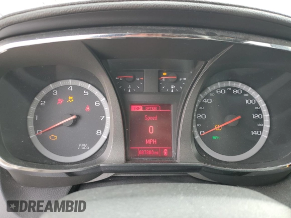 2014 GMC Terrain SLE with VIN 2GKFLRE36E6269213, listed as a Copart auction lot 47966185 with 87,880 mi miles and Salvage title. Bid and sale history available at DreamBid. Image 9.