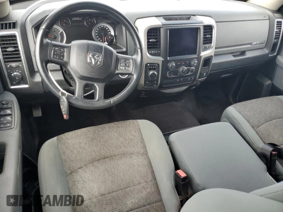 2018 Ram 1500 Big Horn with VIN 1C6RR7LG0JS110705, listed as a Copart auction lot 74196414 with 71,304 mi miles and Salvage Title. Bid and sale history available at carsss.com. Image 8.