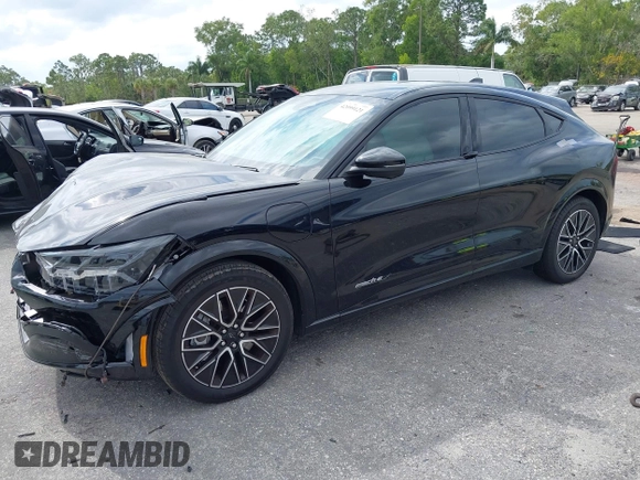 2024 Ford Mustang Mach-E Premium z VIN 3FMTK3R72RMA42779, wystawiony jako IAAI lot #42099121 z przebiegiem 1 791 mil mil oraz . Historia ofert i sprzedaży dostępna na DreamBid. Obrazek 17.