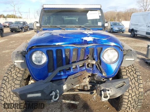 2020 Jeep Wrangler Unlimited Sport S z VIN 1C4HJXDN0LW347487, wystawiony jako IAAI lot #41449066 z przebiegiem 44 007 mil mil oraz . Historia ofert i sprzedaży dostępna na DreamBid. Obrazek 6.