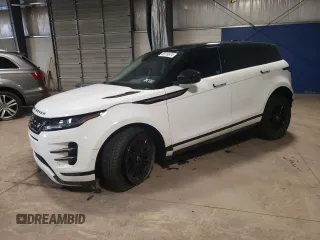 2024 Land Rover Range Rover Evoque Dynamic SE with VIN SALZL2FX5RH239324, listed as a Copart auction lot 65816574 with 5,393 mi miles and Salvage Title. Bid and sale history available at carsss.com. Image 1.