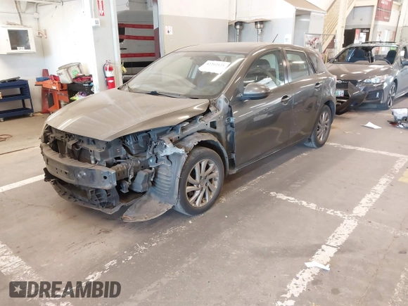 2012 Mazda 3 i Grand Touring with VIN JM1BL1M84C1546627, listed as a IAAI auction lot 42202121 with 214,507 mi miles and . Bid and sale history available at DreamBid. Image 2.