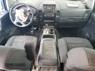 2014 Nissan Titan S with VIN 1N6AA0ECXEN515423, listed as a Copart auction lot 47934505 with 208,900 mi miles and Salvage Title. Bid and sale history available at DreamBid. Image 8.