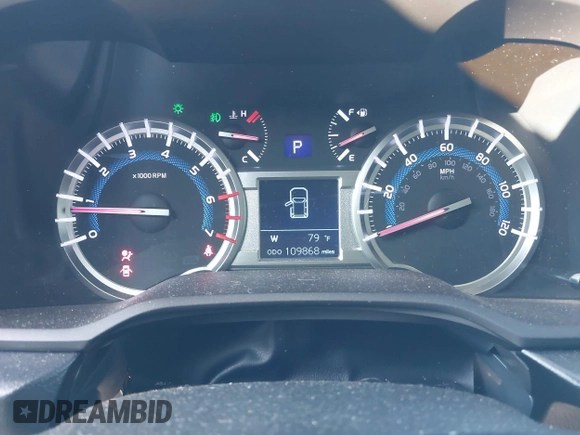 2017 Toyota 4Runner SR5 with VIN JTEZU5JR2H5153527, listed as a IAAI auction lot 41352819 with 109,868 mi miles and . Bid and sale history available at DreamBid. Image 7.