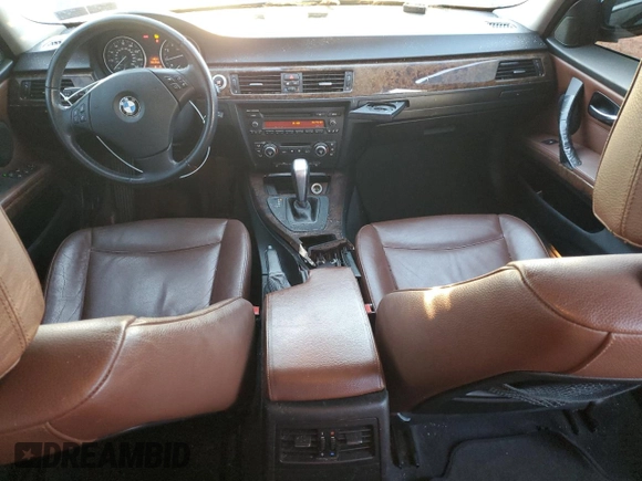 2008 BMW 3 Series 335xi with VIN WBAVD53528A010191, listed as a Copart auction lot 46000195 with 110,426 mi miles and Salvage title. Bid and sale history available at DreamBid. Image 8.