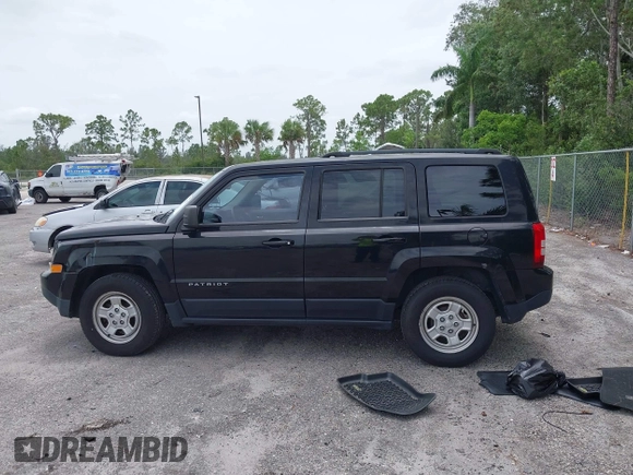 2014 Jeep Patriot Sport with VIN 1C4NJPBB7ED793811, listed as a IAAI auction lot 42442047 with 100,193 mi miles and . Bid and sale history available at DreamBid. Image 14.