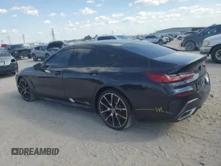 2022 BMW 8 Series 840i with VIN WBAGV2C07NCH63534, listed as a Copart auction lot 74443014 with 12,838 mi miles and Non Repairable. Bid and sale history available at carsss.com. Image 2.