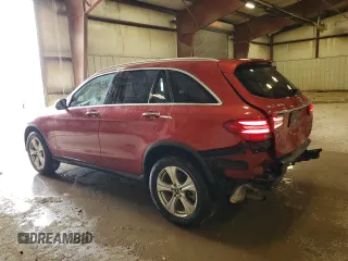 2018 Mercedes-Benz GLC with VIN WDC0G4KB3JV096643, listed as a Copart auction lot 51594685 with 88,553 mi miles and Clean Title. Bid and sale history available at carsss.com. Image 2.