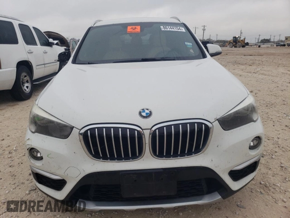 2017 BMW X1 sDrive28i with VIN WBXHU7C35H5H36894, listed as a Copart auction lot 86144154 with 78,355 mi miles and Salvage Title. Bid and sale history available at carsss.com. Image 5.