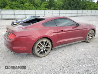 2015 Ford Mustang EcoBoost z VIN 1FA6P8TH6F5347243, wystawiony jako Copart lot #55893655 z przebiegiem 83 593 mil mil oraz Czysty tytuł • Clean title. Historia ofert i sprzedaży dostępna na DreamBid. Obrazek 3.