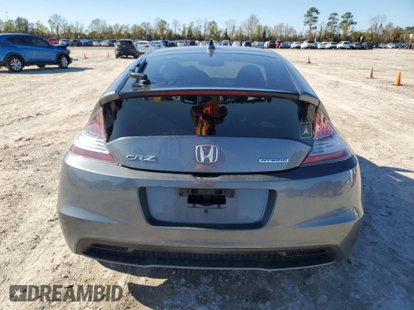 2013 Honda CR-Z with VIN JHMZF1D46DS002529, listed as a Copart auction lot 85745094 with 107,594 mi miles and Salvage title. Bid and sale history available at DreamBid. Image 6.