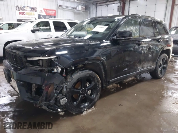 2023 Jeep Grand Cherokee Laredo with VIN 1C4RJHAG2PC640895, listed as a IAAI auction lot 41948963 with 45,500 mi miles and . Bid and sale history available at DreamBid. Image 2.
