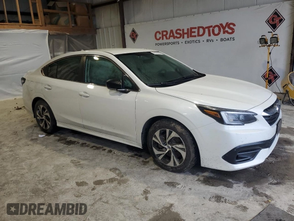 2021 Subaru Legacy with VIN 4S3BWAB61M3007445, listed as a Copart auction lot 86323394 with Not provided miles and Salvage title. Bid and sale history available at DreamBid. Image 4.