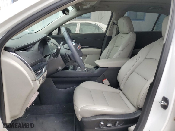 2023 Cadillac XT4 FWD Premium Luxury with VIN 1GYFZCR41PF111214, listed as a Copart auction lot 53532575 with 13,340 mi miles and Salvage Title. Bid and sale history available at carsss.com. Image 7.
