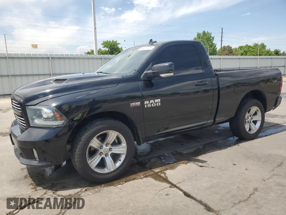 2014 Ram 1500 z VIN 3C6JR7CT3EG267944, wystawiony jako Copart lot #58227375 z przebiegiem 134 917 mil mil oraz Szkoda całkowita • Salvage title. Historia ofert i sprzedaży dostępna na DreamBid. Obrazek 1.