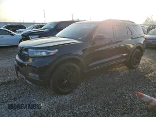2022 Ford Explorer Timberline with VIN 1FMSK8JH1NGC05598, listed as a Copart auction lot 83396844 with 46,710 mi miles and Salvage Title. Bid and sale history available at carsss.com. Image 1.