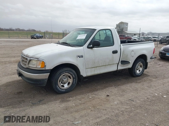 2001 Ford F-150 XL with VIN 2FTZF07221CA52446, listed as a IAAI auction lot 41836765 with 1 mi miles. Bid and sale history available at carsss.com. Image 2.