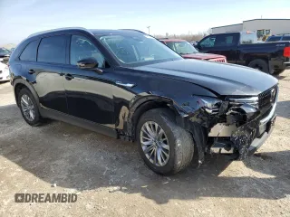 2024 Mazda CX-90 Preferred z VIN JM3KKBHA6R1120041, wystawiony jako Copart lot #48531315 z przebiegiem 23 086 mil mil oraz Szkoda całkowita • Salvage title. Historia ofert i sprzedaży dostępna na DreamBid. Obrazek 4.