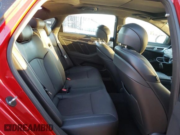 2020 Genesis G80 3.3T Sport with VIN KMTFN4JB1LU339187, listed as a Copart auction lot 46879915 with 37,124 mi miles and Salvage Title. Bid and sale history available at carsss.com. Image 10.