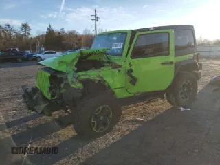 2013 Jeep Wrangler Rubicon 10th Anniversary with VIN 1C4BJWCG0DL506174, listed as a Copart auction lot 85300514 with 133,974 mi miles and Salvage Title. Bid and sale history available at carsss.com. Image 1.