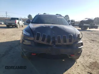 2017 Jeep Cherokee Trailhawk L Plus with VIN 1C4PJMBB5HW537036, listed as a Copart auction lot 42031035 with 115,732 mi miles and Salvage Title. Bid and sale history available at carsss.com. Image 5.