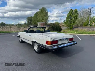 1981 Mercedes-Benz 380 380SL with VIN WDBBA45A4BB003763, listed as a Copart auction lot 54276195 with 102,920 mi miles and Clean Title. Bid and sale history available at carsss.com. Image 3.