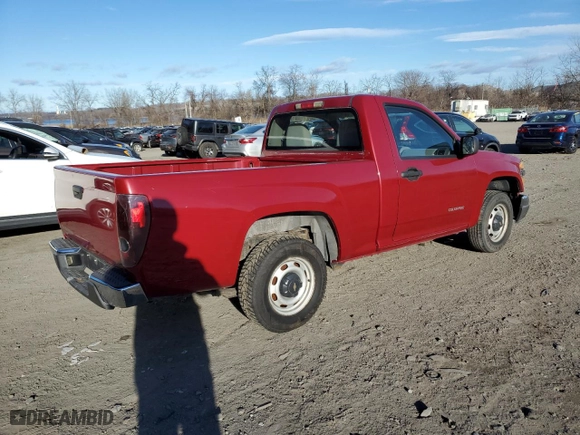 2005 Chevrolet Colorado Z85 with VIN 1GCCS148258215420, listed as a Copart auction lot 87741045 with 74,167 mi miles and Salvage Title. Bid and sale history available at carsss.com. Image 3.