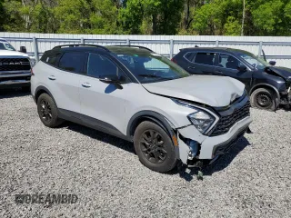 2023 Kia Sportage X-Pro with VIN 5XYK7CAF4PG022631, listed as a Copart auction lot 49546905 with 19,040 mi miles and Salvage Title. Bid and sale history available at carsss.com. Image 4.