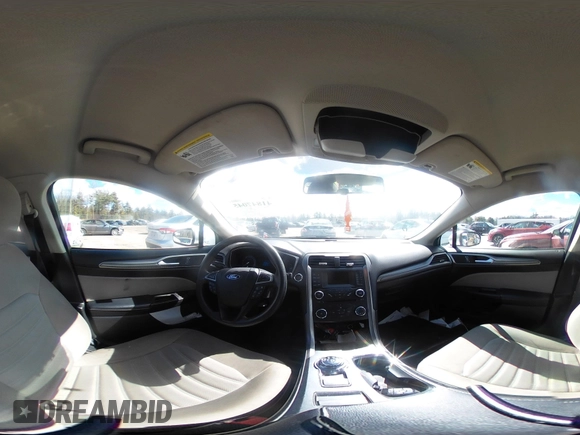 2017 Ford Fusion S with VIN 3FA6P0G71HR150774, listed as a IAAI auction lot 41847045 with 97,599 mi miles. Bid and sale history available at carsss.com. Image 19.