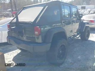 2008 Jeep Wrangler Unlimited X with VIN 1J4GB39138L589300, listed as a IAAI auction lot 41671690 with Not Provided miles and . Bid and sale history available at DreamBid. Image 4.