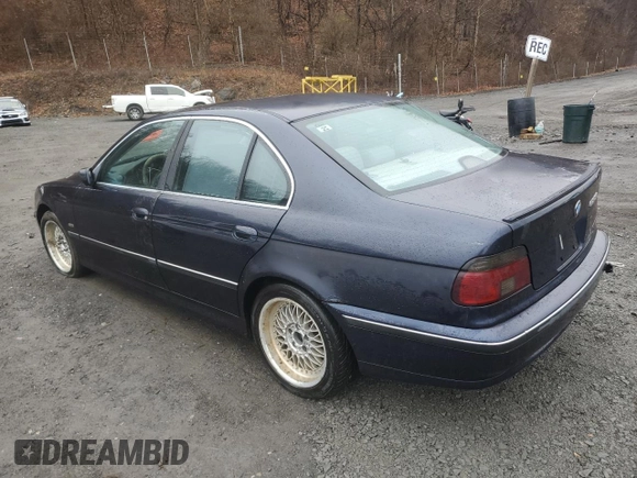 2000 BMW 5 Series 528iA with VIN WBADM6340YGU22339, listed as a Copart auction lot 51738465 with 0 mi miles and Clean Title. Bid and sale history available at carsss.com. Image 2.