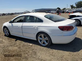 2015 Volkswagen CC R-Line with VIN WVWBP7AN9FE820483, listed as a Copart auction lot 61194153 with 111,077 mi miles. Bid and sale history available at carsss.com. Image 2.