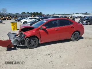2016 Toyota Corolla L with VIN 5YFBURHE2GP548938, listed as a Copart auction lot 49770405 with 167,671 mi miles and Salvage title. Bid and sale history available at DreamBid. Image 1.