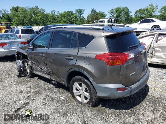 2013 Toyota RAV4 XLE with VIN 2T3RFREV6DW125021, listed as a Copart auction lot 58011425 with 167,139 mi miles and Salvage title. Bid and sale history available at DreamBid. Image 2.