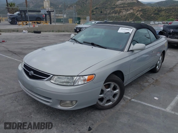 2001 Toyota Solara SE with VIN 2T1FF28P21C522013, listed as a IAAI auction lot 41458864 with Not Provided miles and . Bid and sale history available at carsss.com. Image 2.