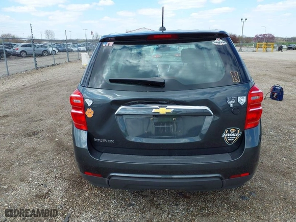 2017 Chevrolet Equinox LS with VIN 2GNALBEK8H1598749, listed as a IAAI auction lot 42014792 with 87,529 mi miles. Bid and sale history available at carsss.com. Image 16.